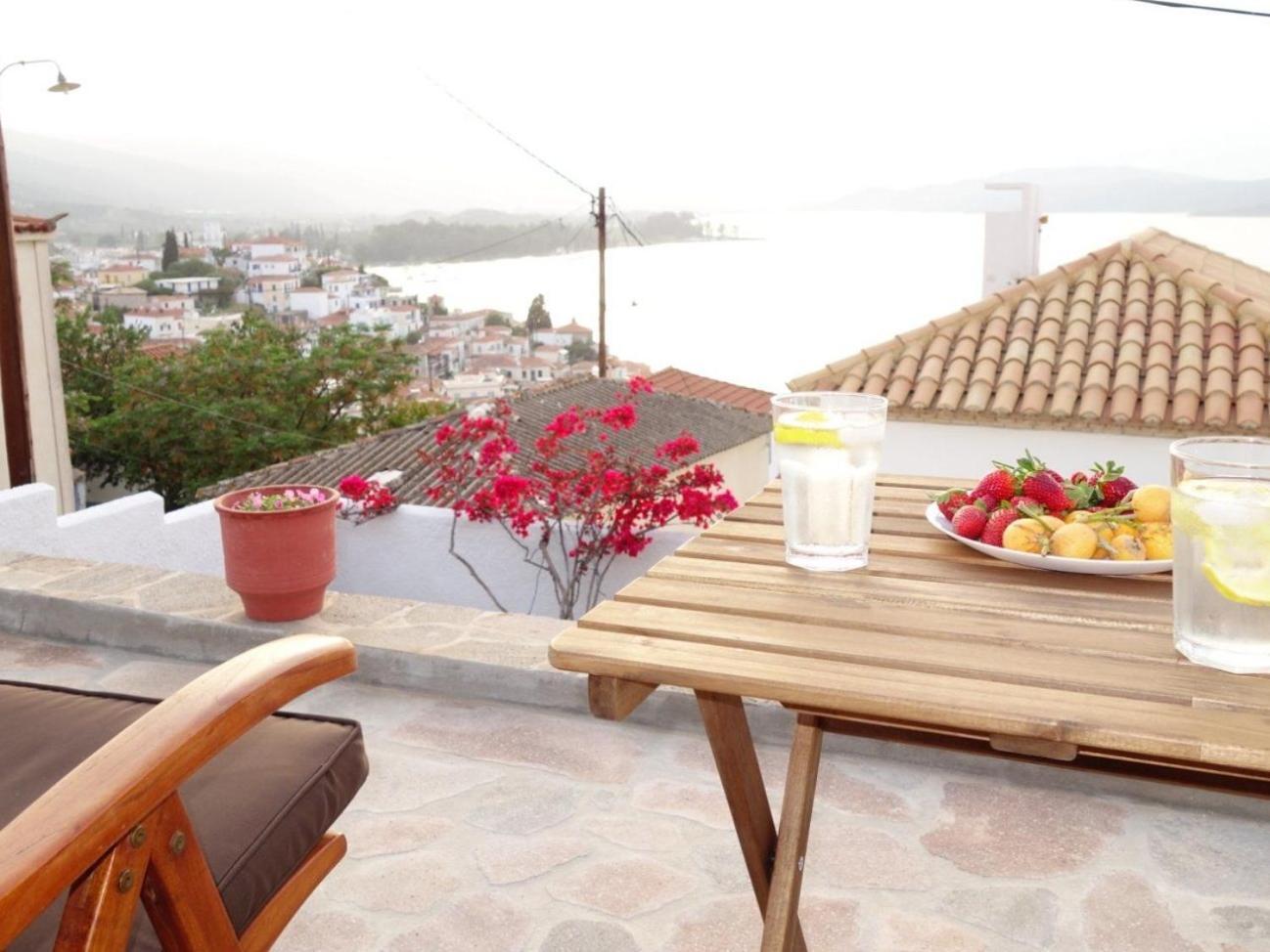 Panoramic View Apartment Poros Town Eksteriør bilde