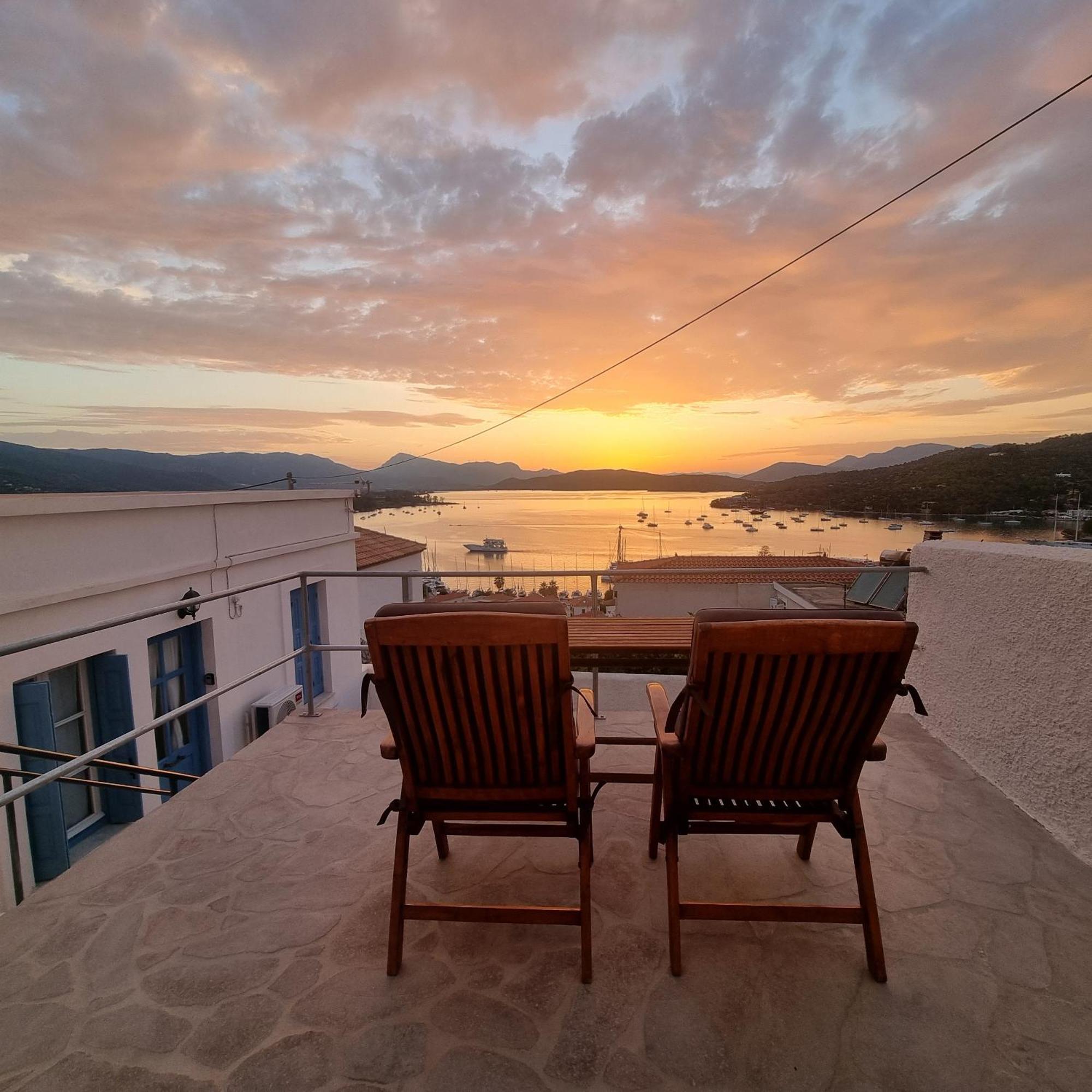 Panoramic View Apartment Poros Town Eksteriør bilde